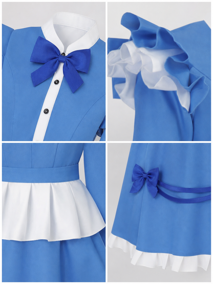 Poppy Cosplay Dress with Ruffles and Bows