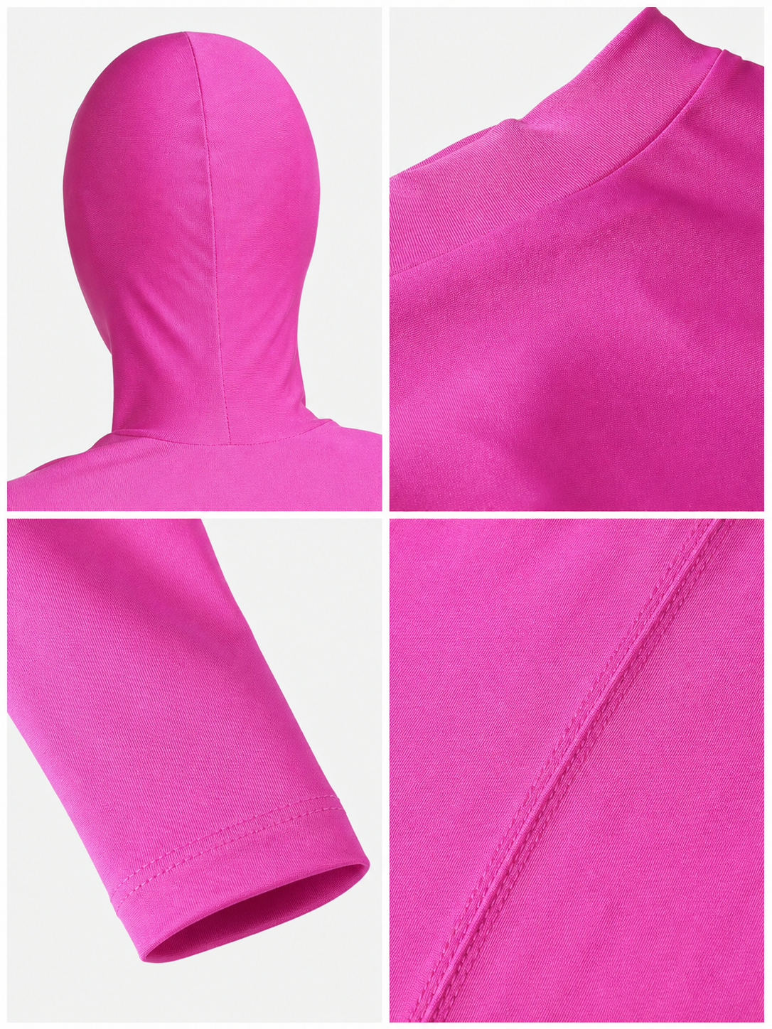 Pink Hooded Morph Costume for Performances