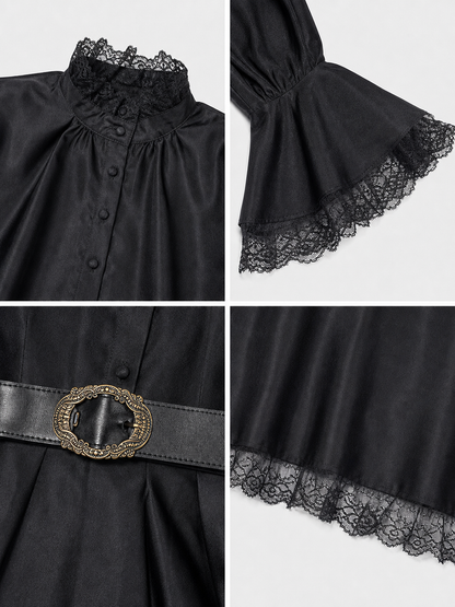 Halloween Costume: Dress, Hat, and Belt