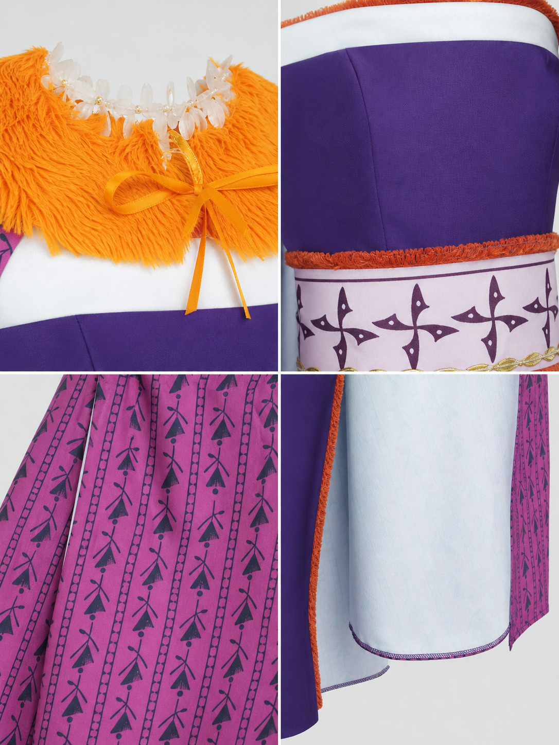 Matangi Cosplay Costume: Dress and Cape