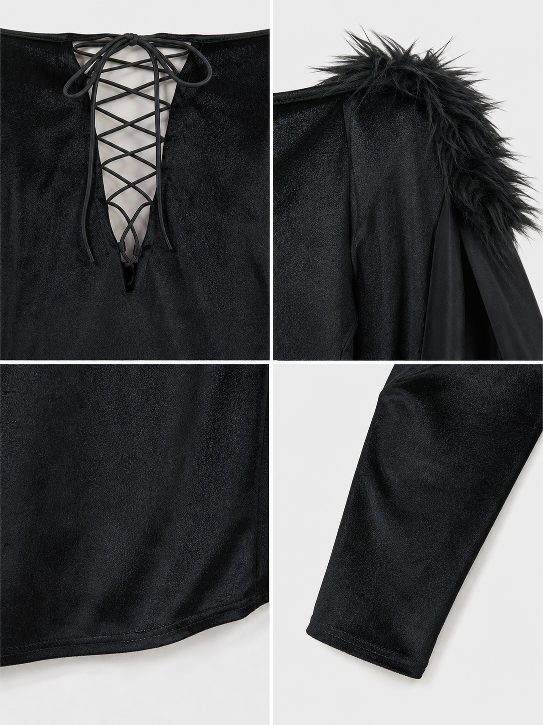 Halloween Costume with Cape and Horns