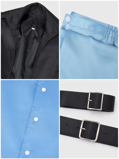 Sabo Cosplay Costume from One Piece with Accessories