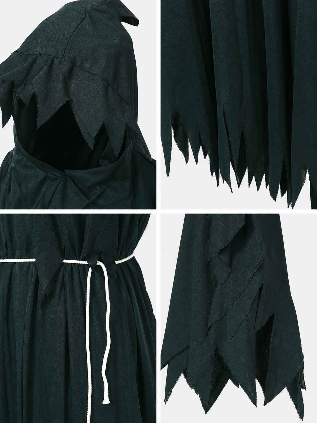 Halloween and Cosplay Hooded Ghost Costume
