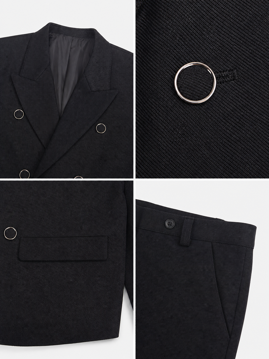 Good Omens Cosplay Costume, Double-Breasted