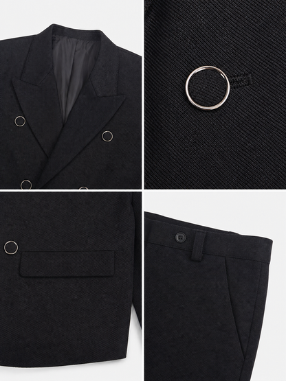 Good Omens Cosplay Costume, Double-Breasted