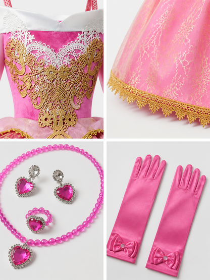 Princess Costume for Halloween and Cosplay detail view