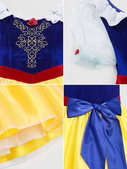 Character Costume with Full Skirt and Decorative Details