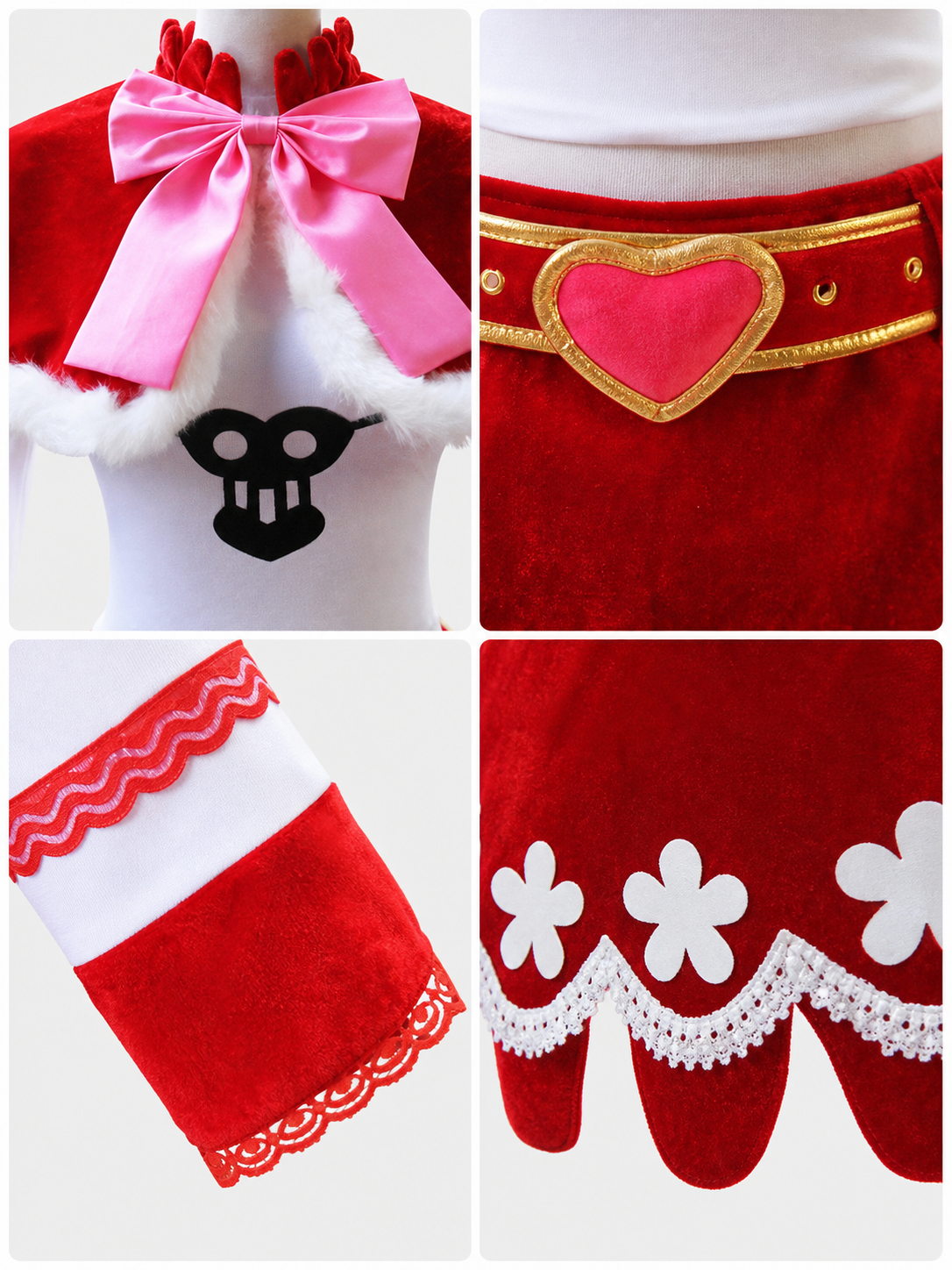 Perona One Piece Cosplay Costume Set