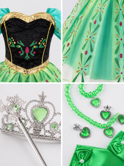 Princess Costume for Halloween and Cosplay detail view