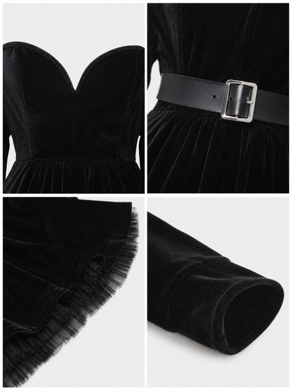 “Black Cat” costume dress for Halloween and cosplay