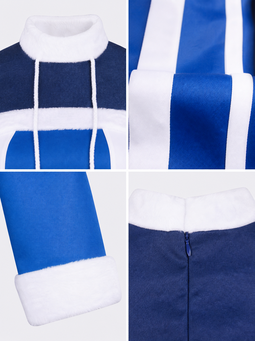 Juvia Lockser Cosplay Costume with Hat and Belt
