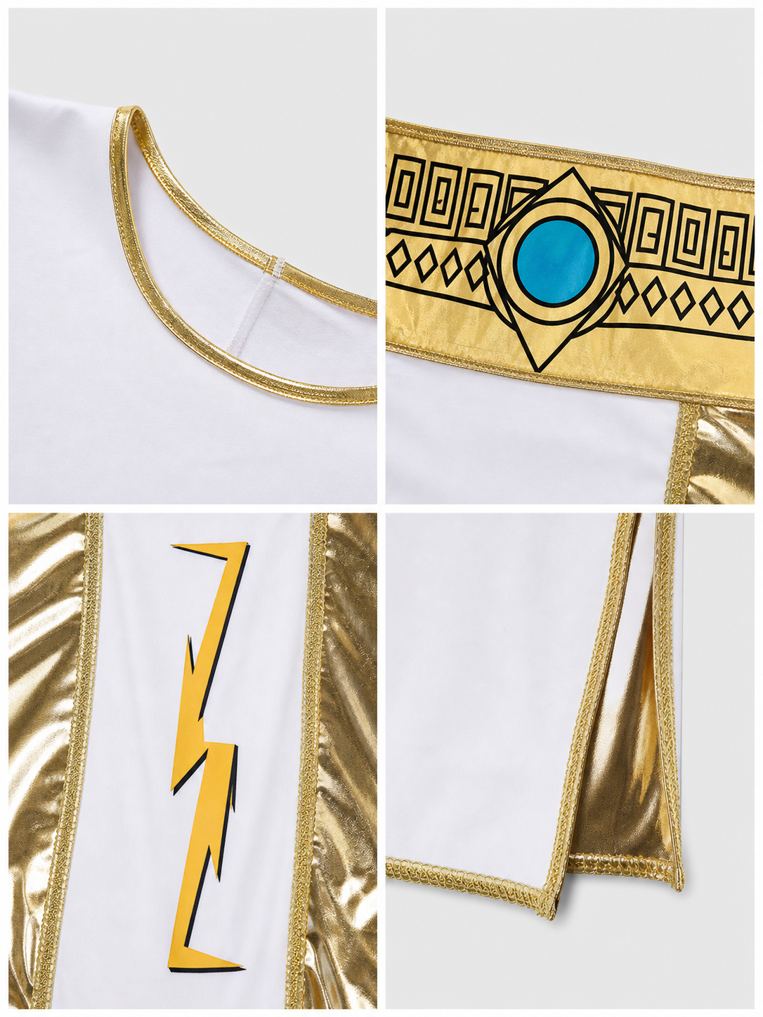 Greek-Style Cosplay Dress with Slit