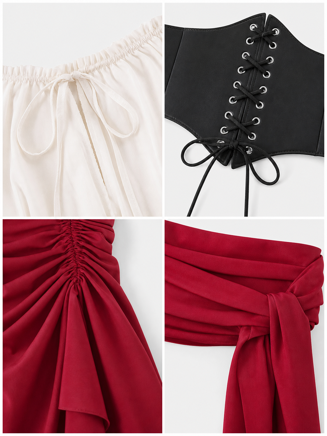 Pirate-Style Costume with Corset