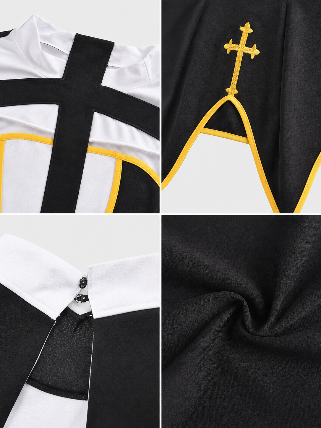 Cross Costume for Cosplay, Religious Robe