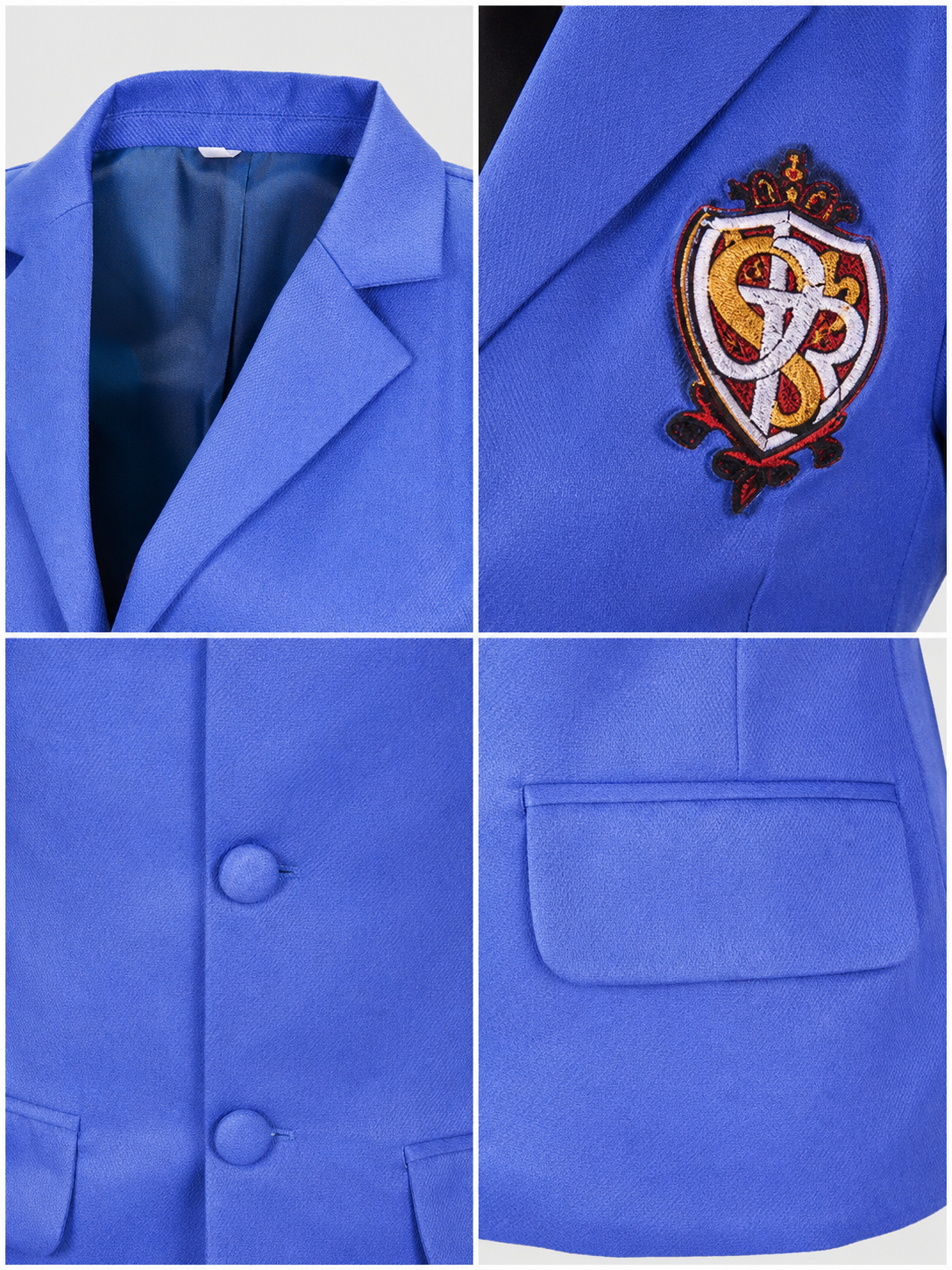 Ouran High School Host Club Cosplay Costume, 4 Pieces