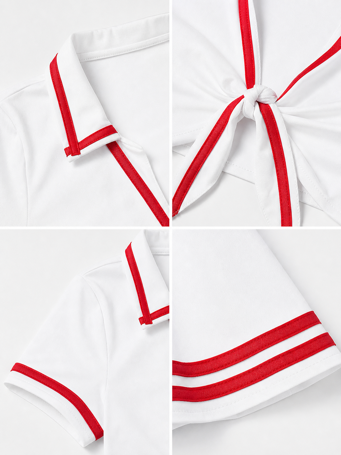 Medical Cosplay Costume with Red Crosses