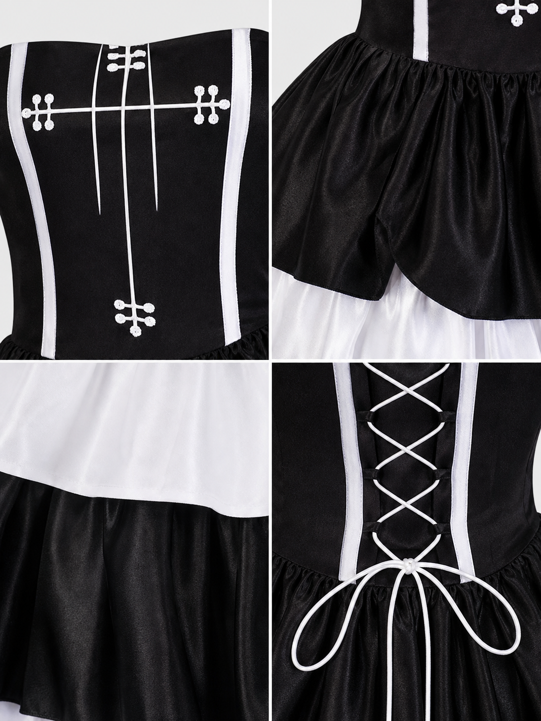 Perona One Piece Cosplay Dress with Hat
