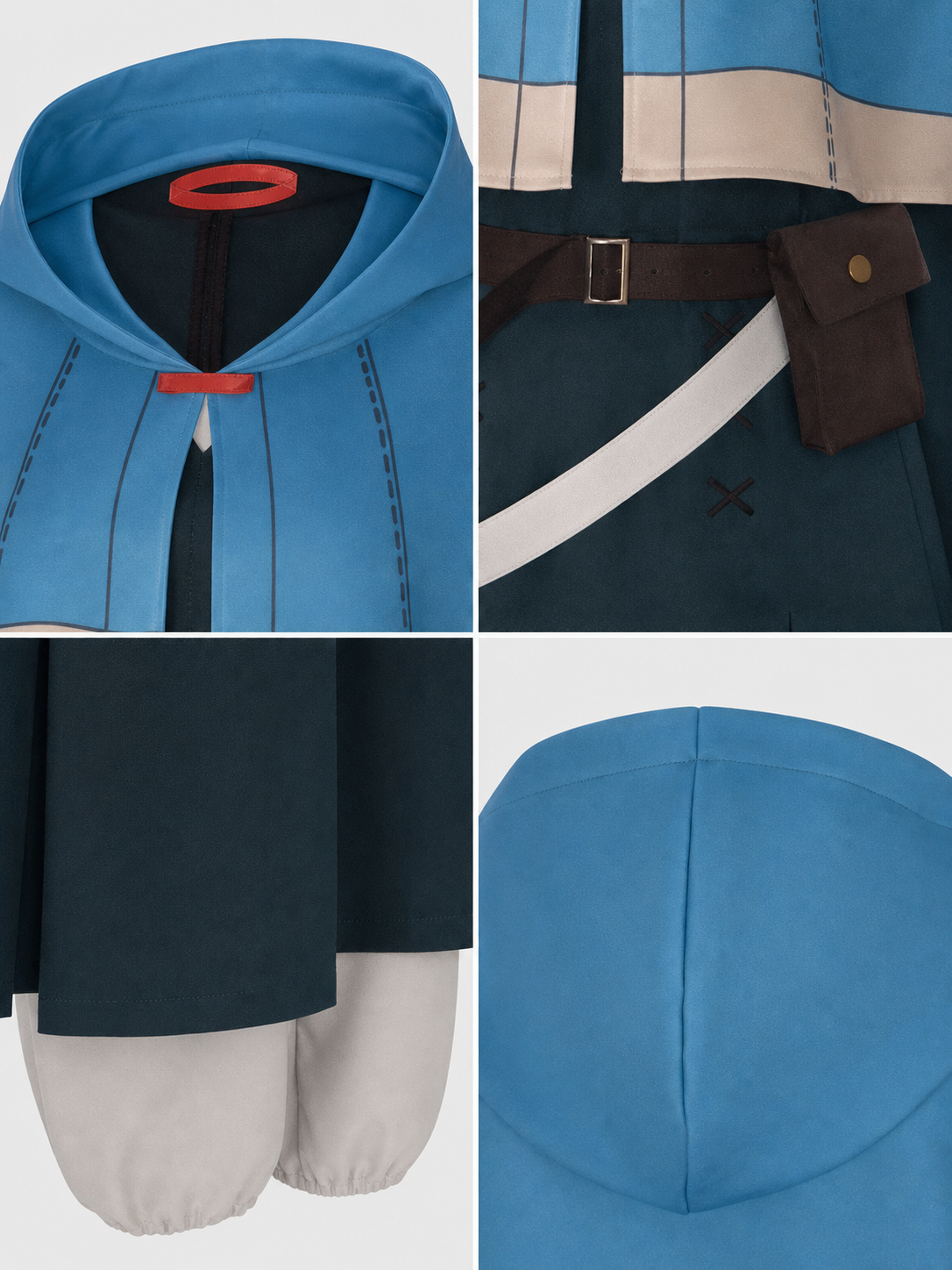 Delicious in Dungeon Cosplay Costume with Hood