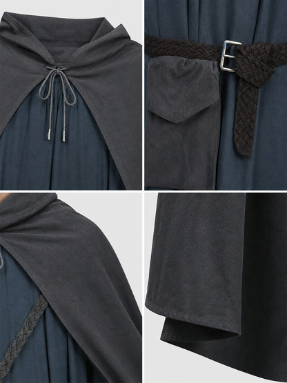 Gandalf Cosplay Costume: Robe, Cloak, and Hat