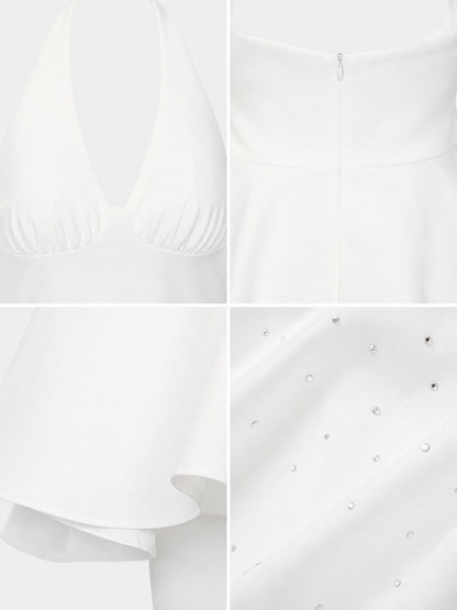 Marilyn Monroe-style dress for masquerade, white