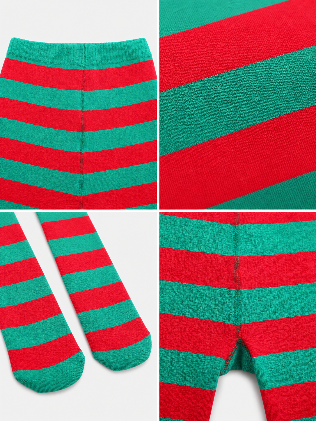 Striped Costume Tights, 3 Color Options