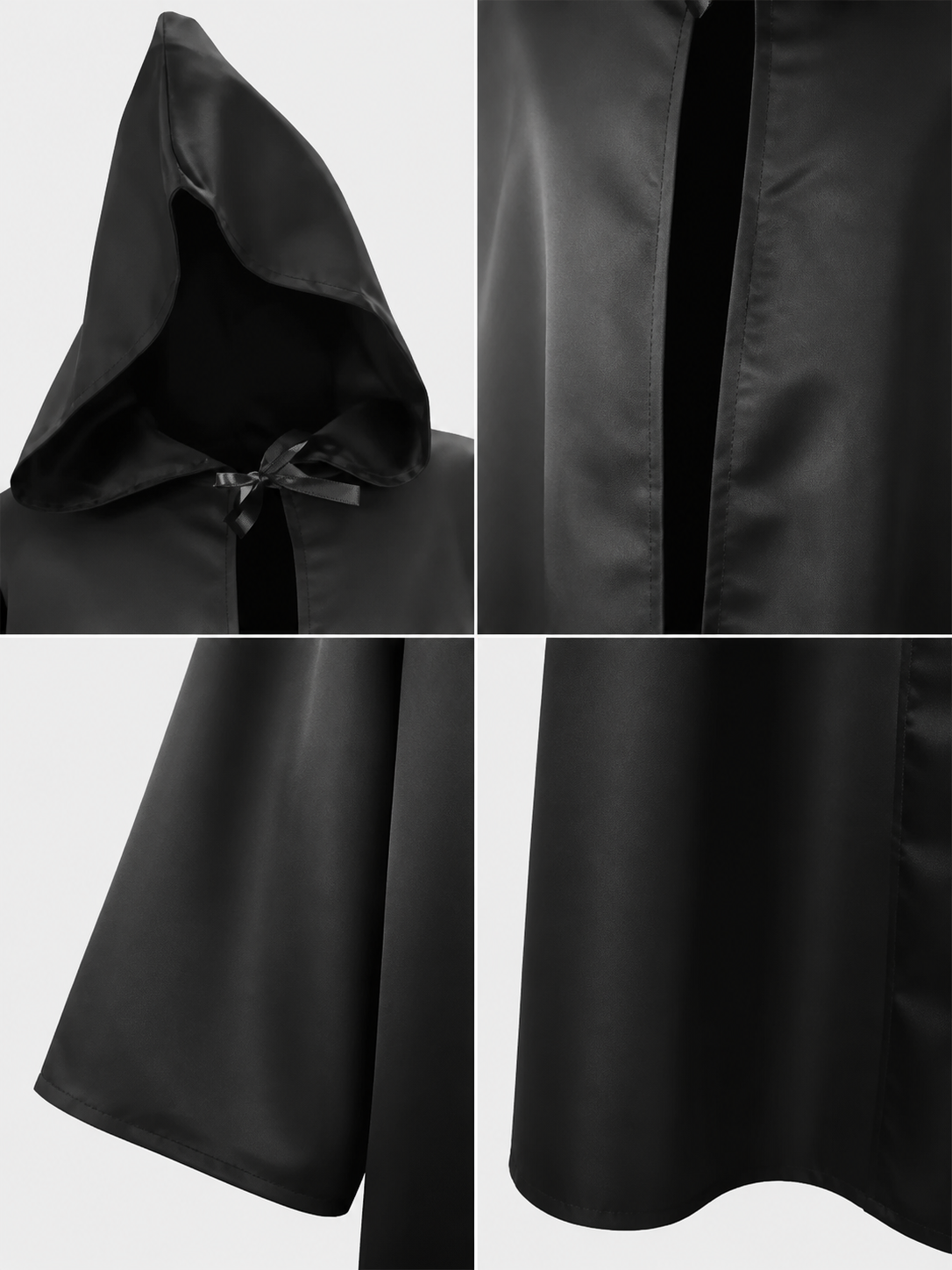 Hooded Cloak Poncho for Obi-Wan Kenobi Cosplay
