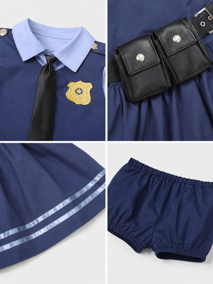 Judy Police Officer Costume with Skirt
