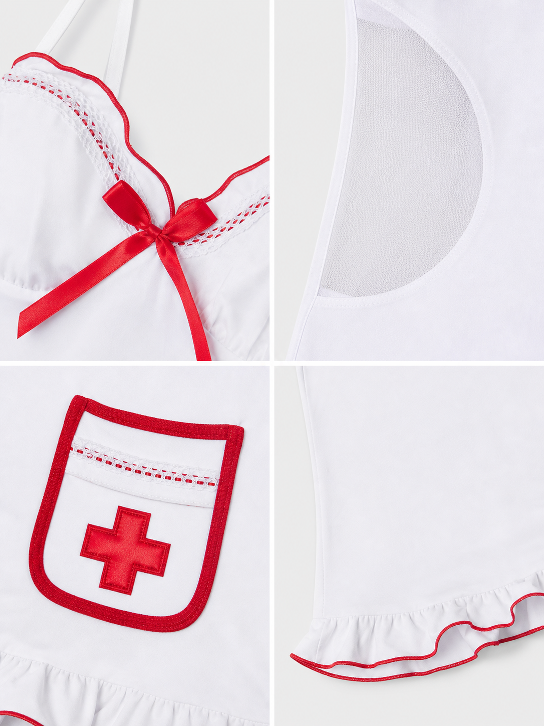 Erotic Nurse Costume for a Role-Play Look detail view