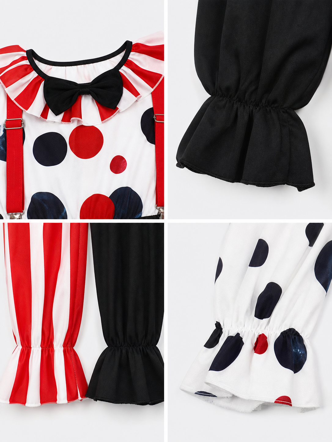 Clown Costume with Pants and Hat