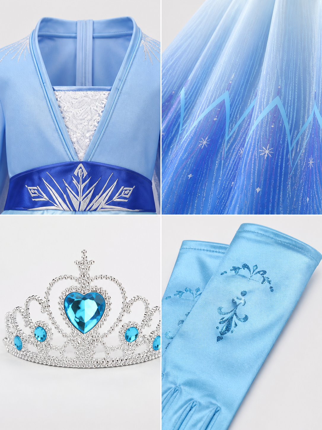Snow Queen Carnival Costume for Cosplay