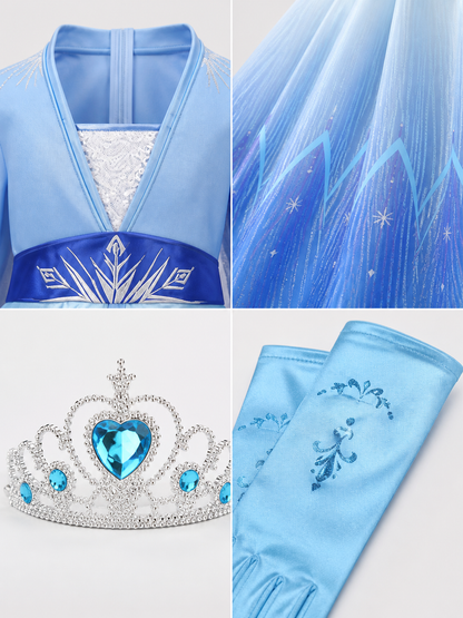Snow Queen Carnival Costume for Cosplay