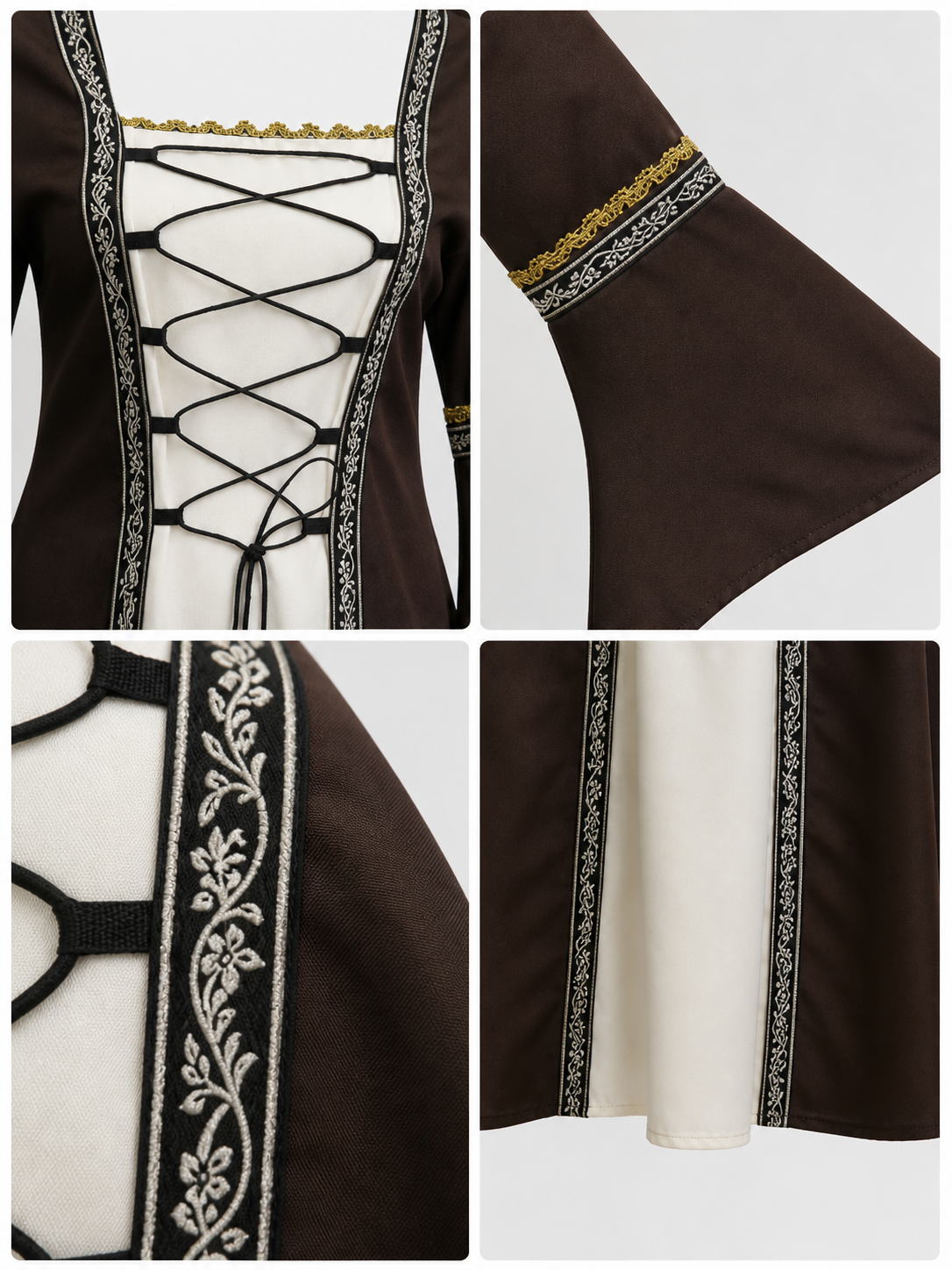 Medieval Dress for Cosplay and Themed Parties