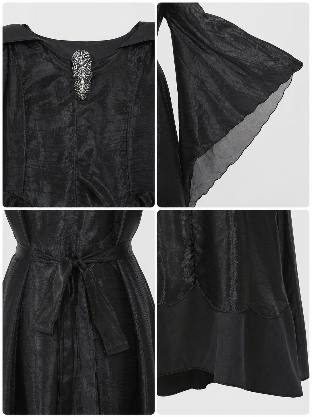 Halloween Costume: Dress and Horned Headpiece