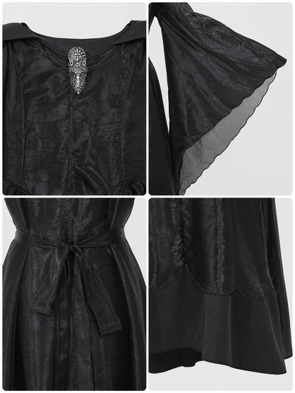 Halloween Costume: Dress and Horned Headpiece