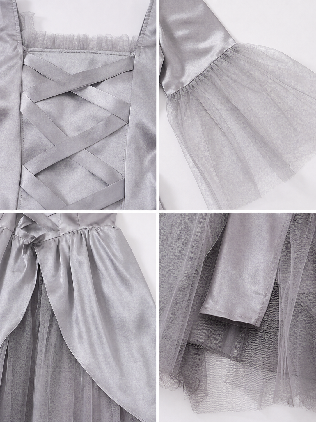 Long Fantasy-Style Cosplay Dress