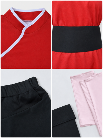Sakura cosplay costume with top and shorts