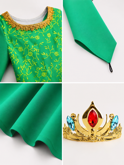 Princess Costume for Halloween and Cosplay detail view