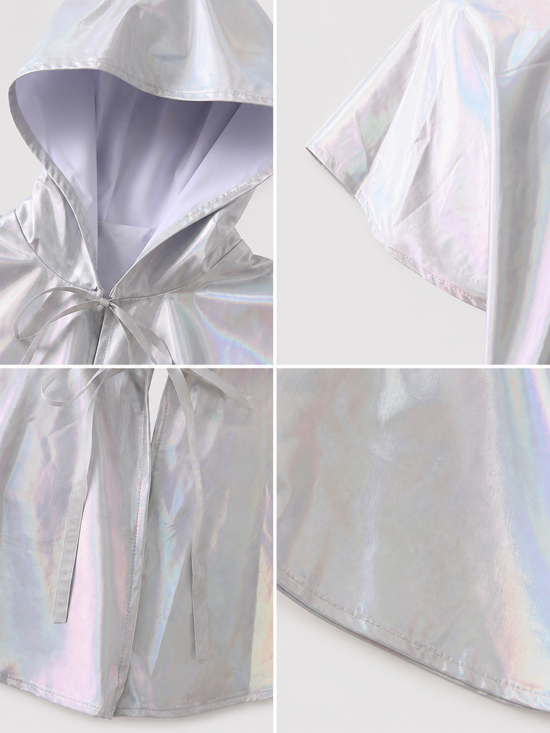 Hooded Poncho Cape for Cosplay and Festivals