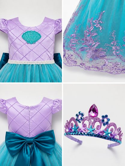 Halloween Mermaid Princess Costume product detail composite