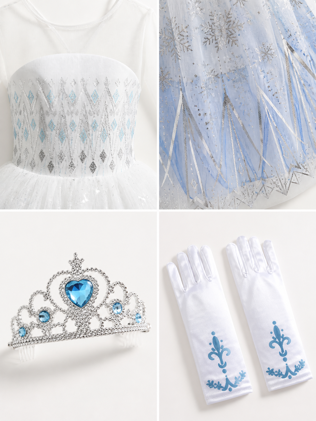 Snow Queen Costume for Halloween and Cosplay