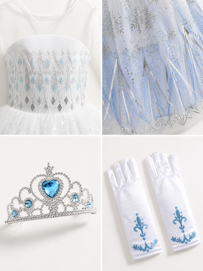 Snow Queen Costume for Halloween and Cosplay