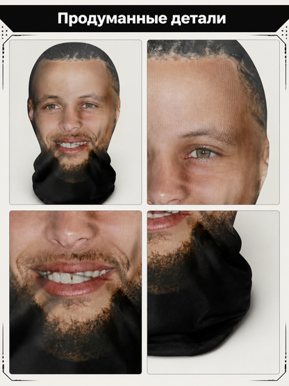 Realistic Carnival Mask for Halloween and Cosplay detail view