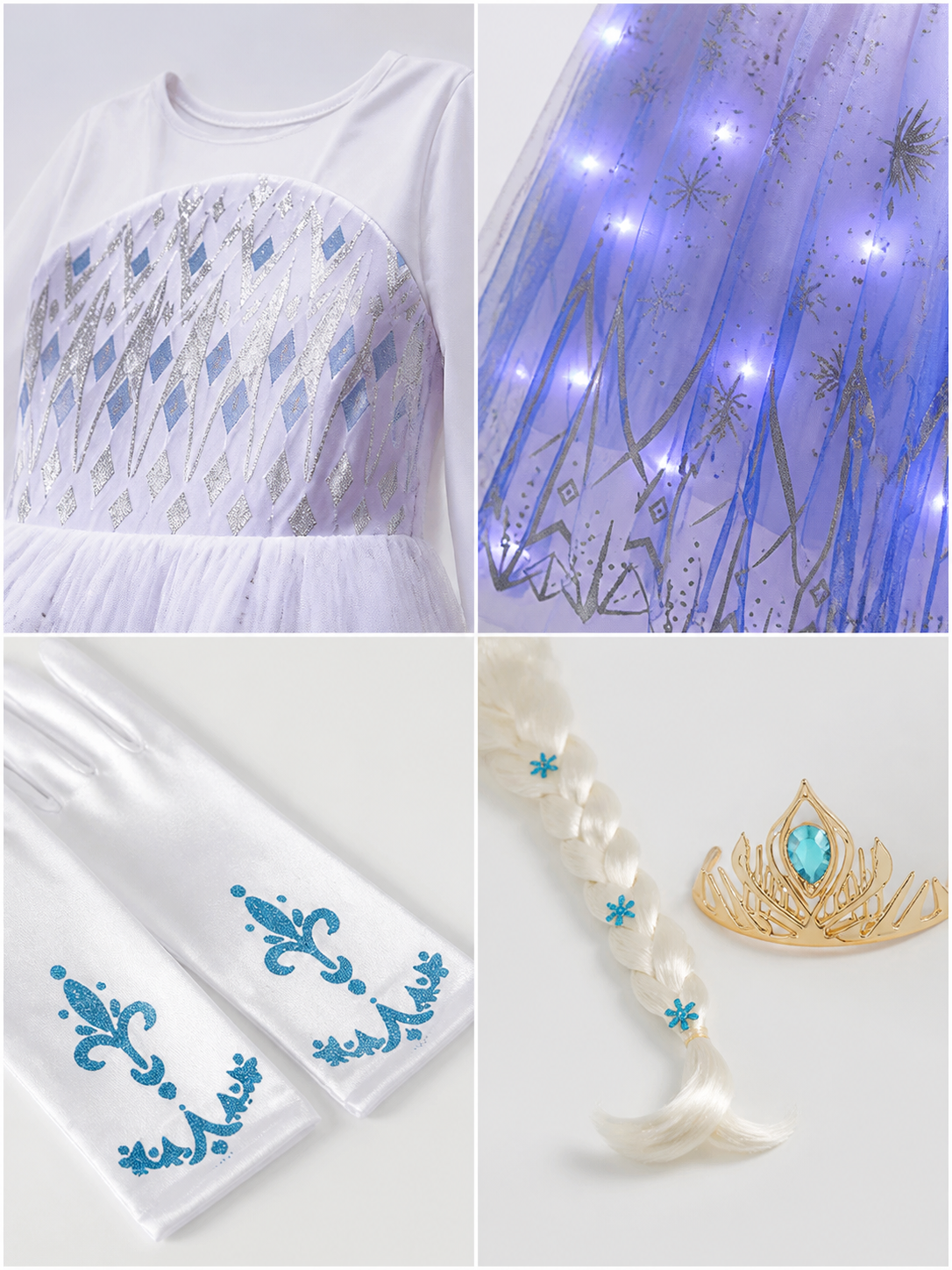 Snow Queen Costume with LEDs product detail composite