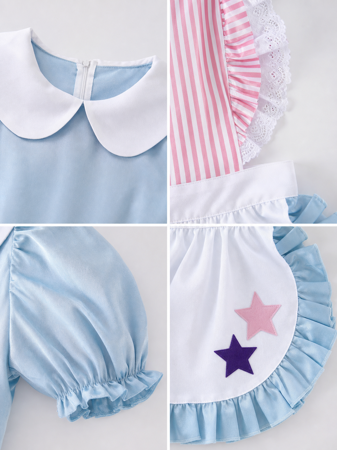 Maid-Style Cosplay Costume Dress