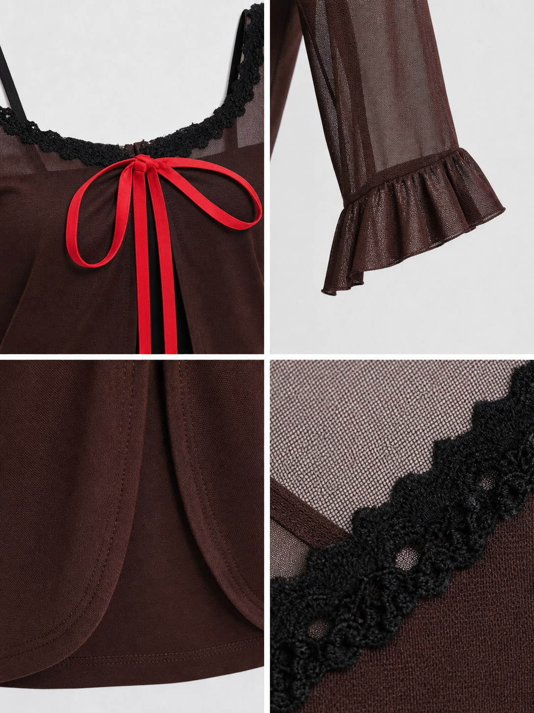 Tenku Mio Cosplay Costume: Top, Skirt, and Belt