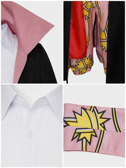 Shanks One Piece Cosplay Costume with Cloak and Pants