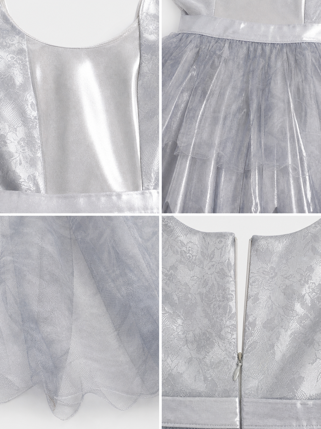 Halloween Cosplay Dress with a Ripped Skirt