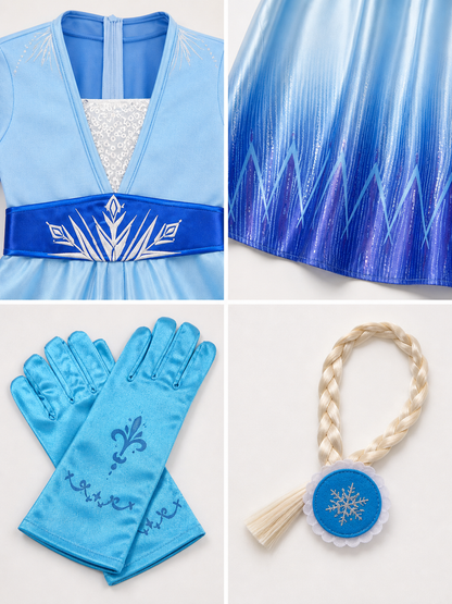 Ice Princess Costume with Accessories
