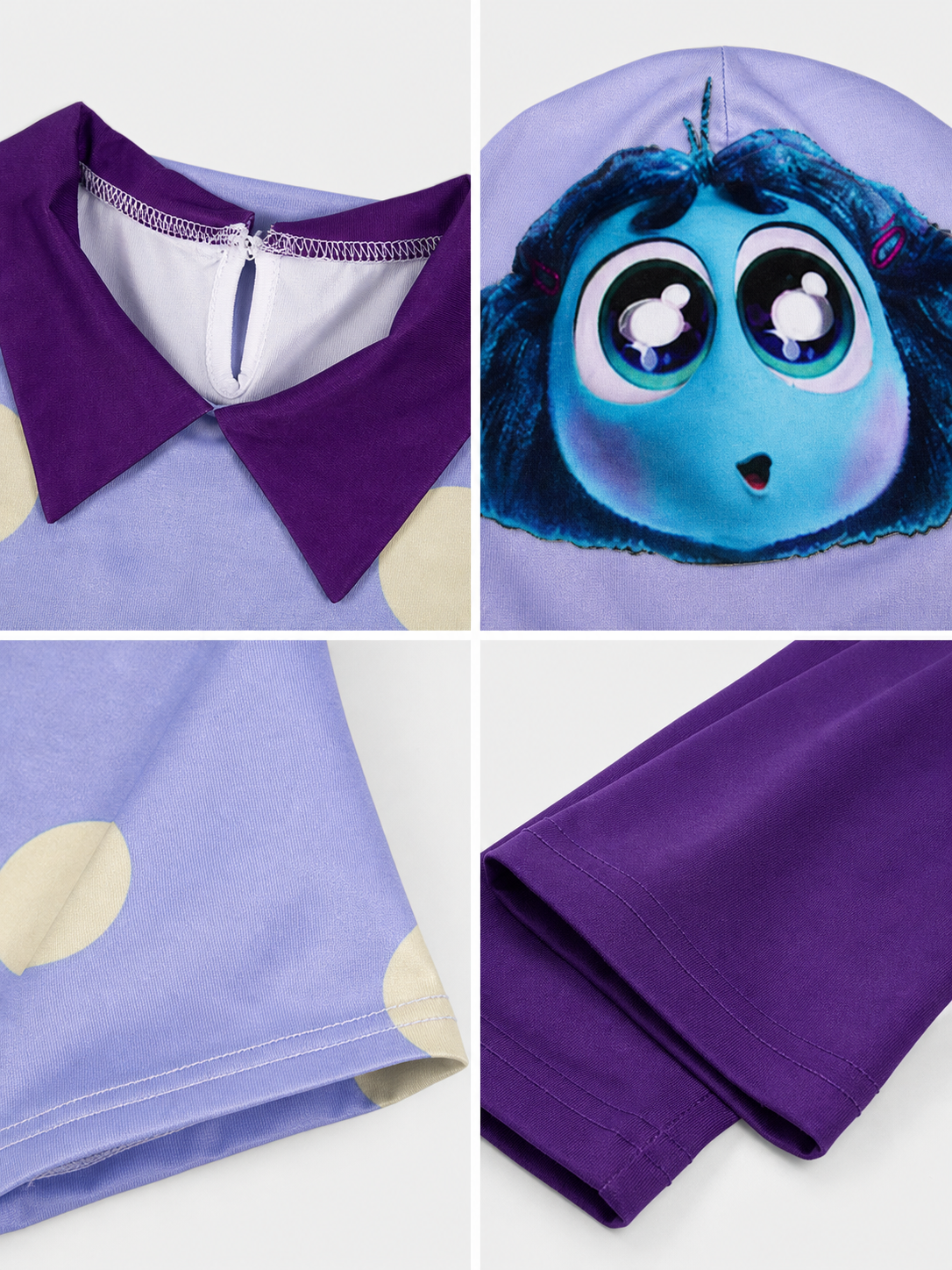 Inside Out 2 character carnival costume for cosplay