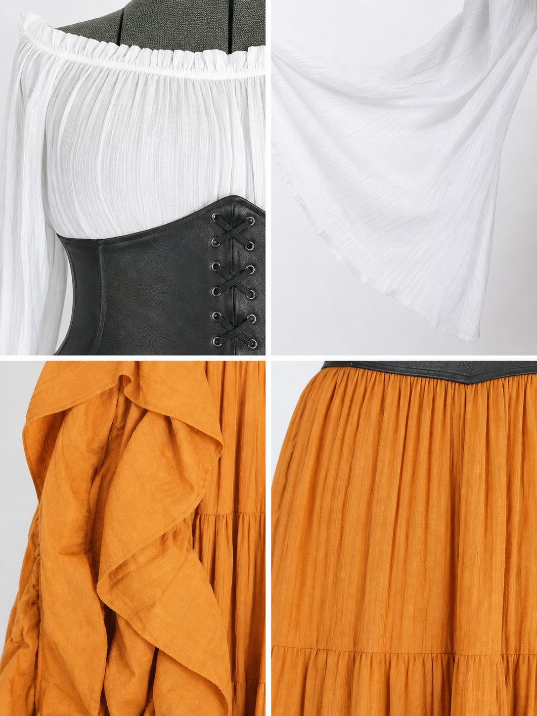Renaissance-style corset dress for carnival product detail composite